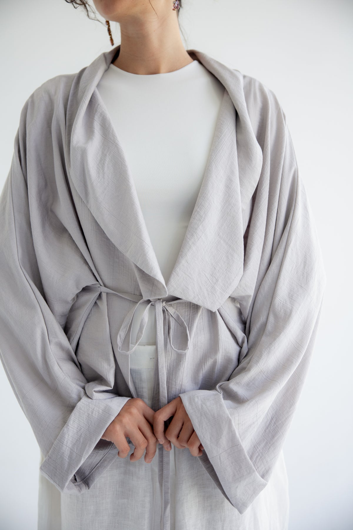 Daisy Field Cardigan - Grey