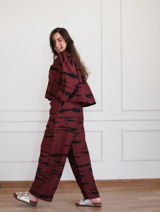 Wild Heart Set in Burgundy