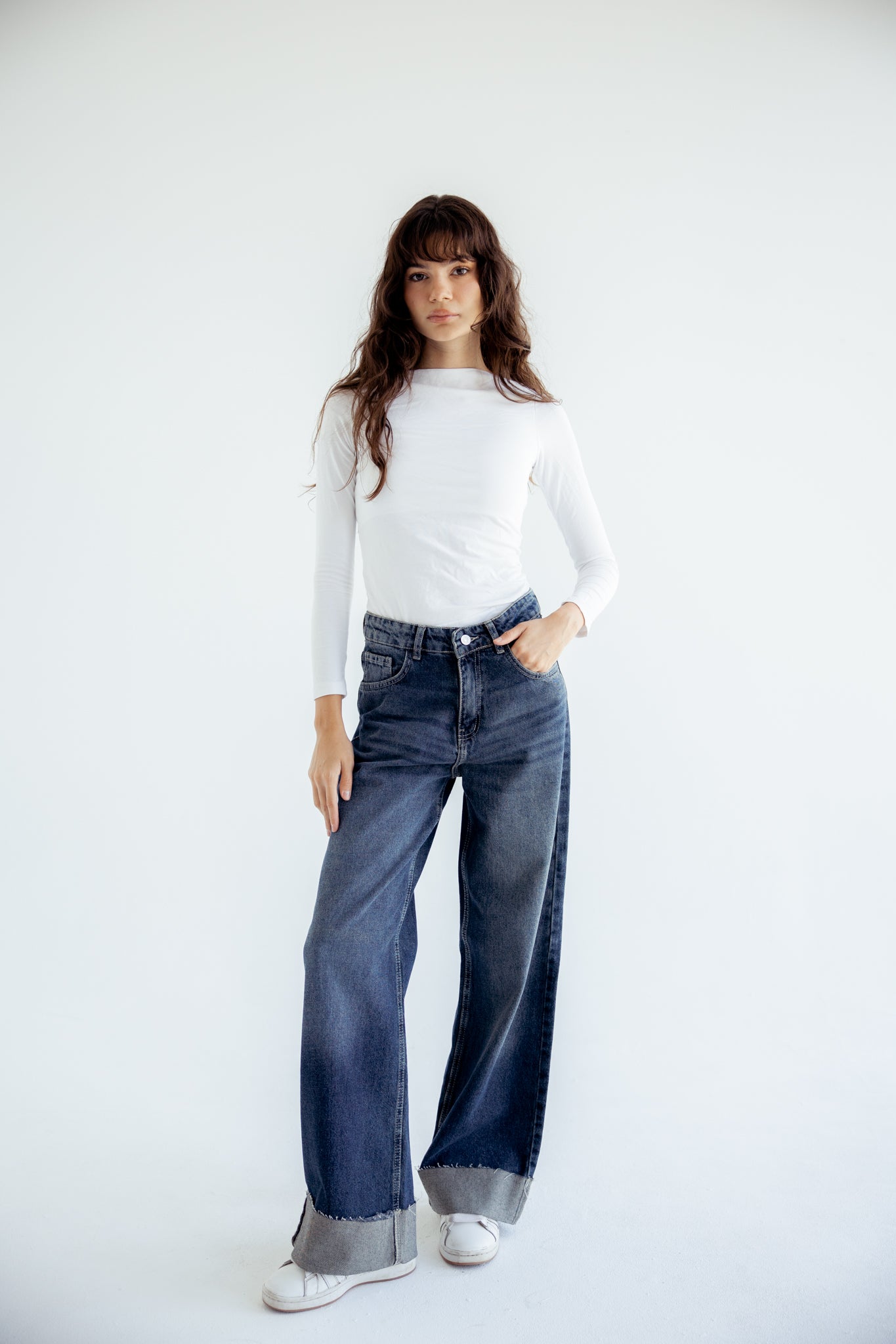 Lucky in Love Denim Pants - Blue