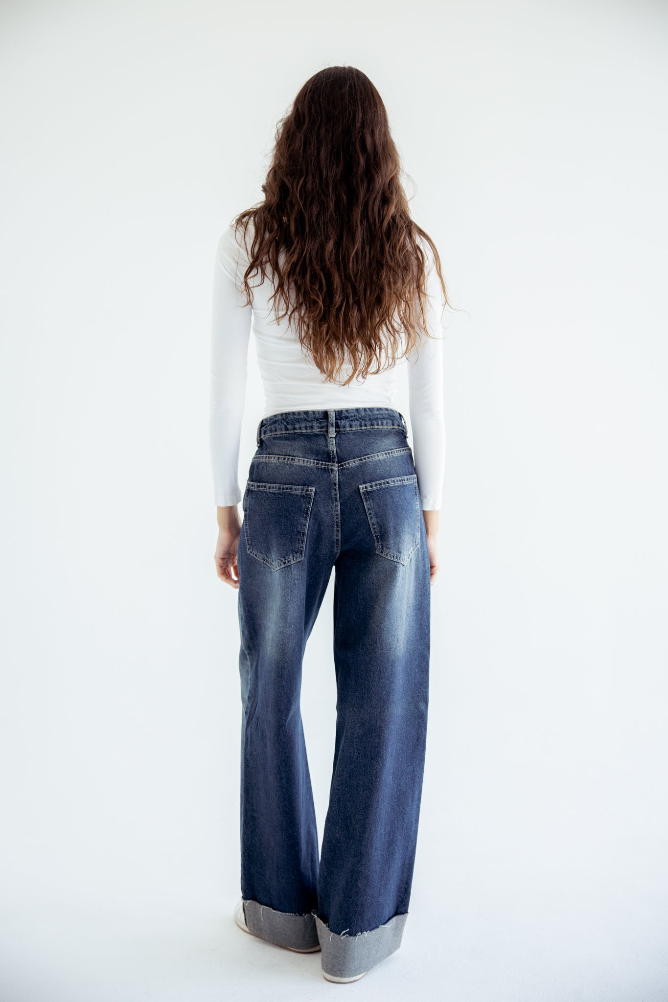 Lucky in Love Denim Pants - Blue
