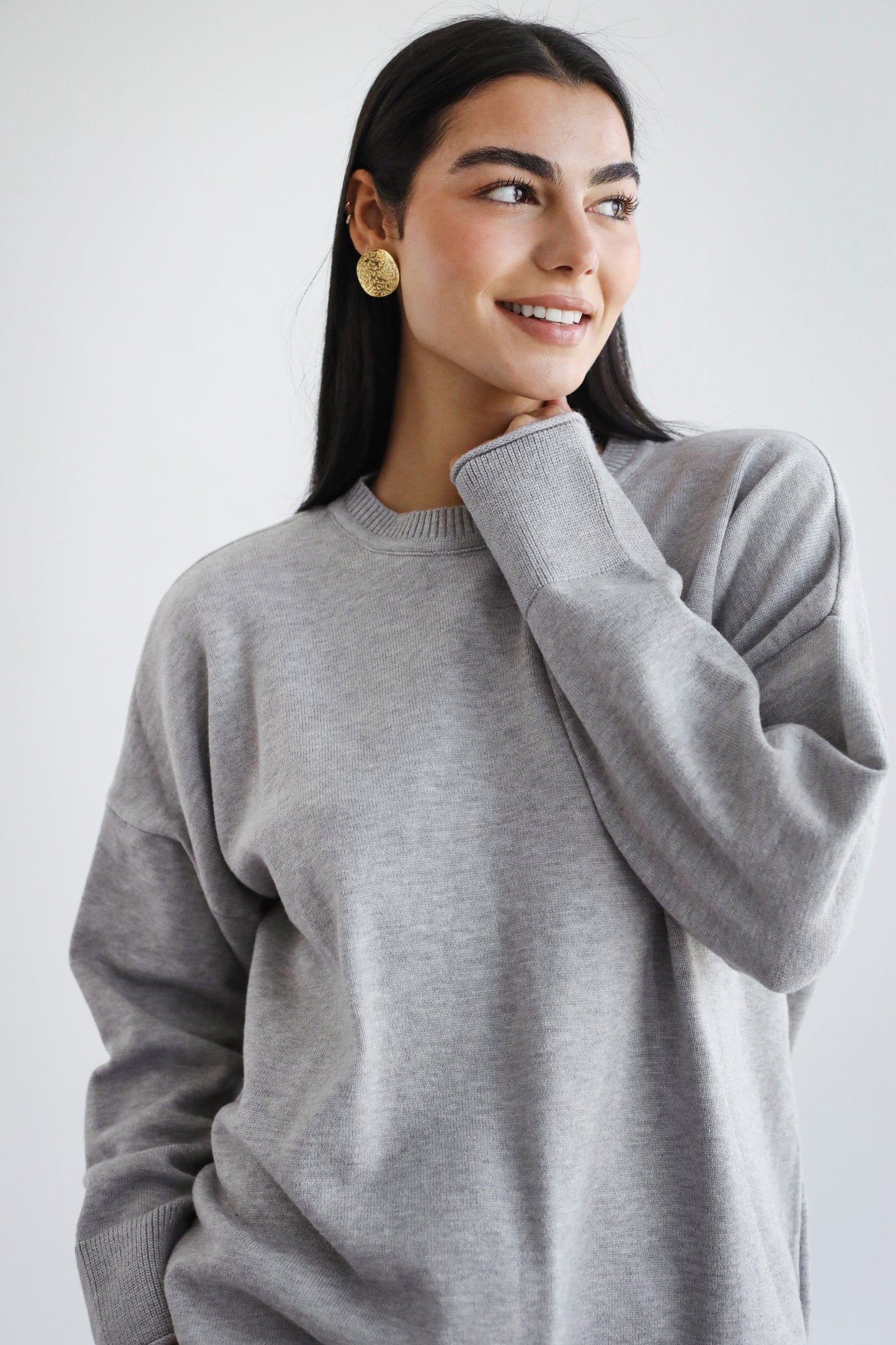 Good Feels Knit Set - Grey
