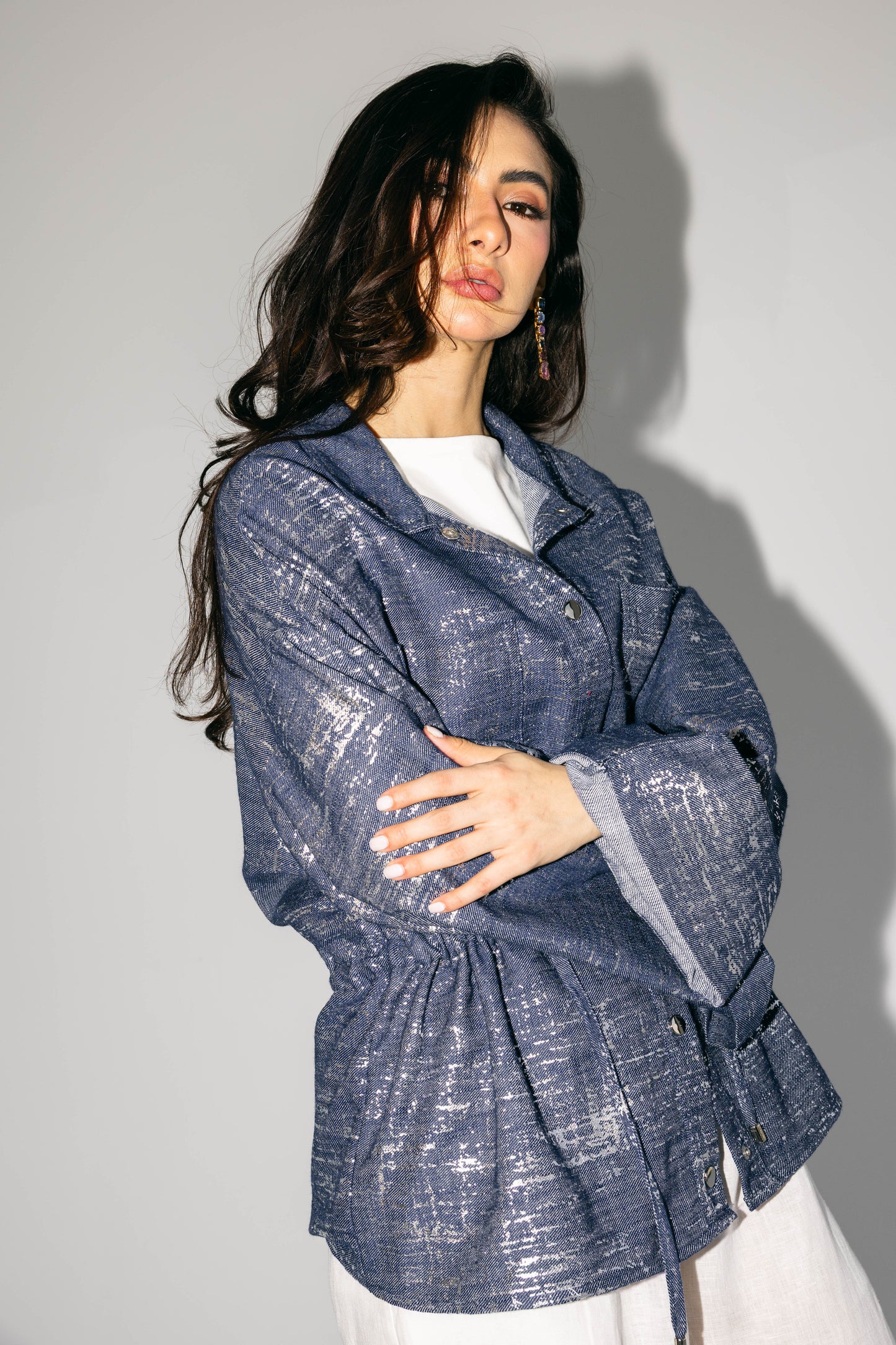 Dance All Night Denim Top