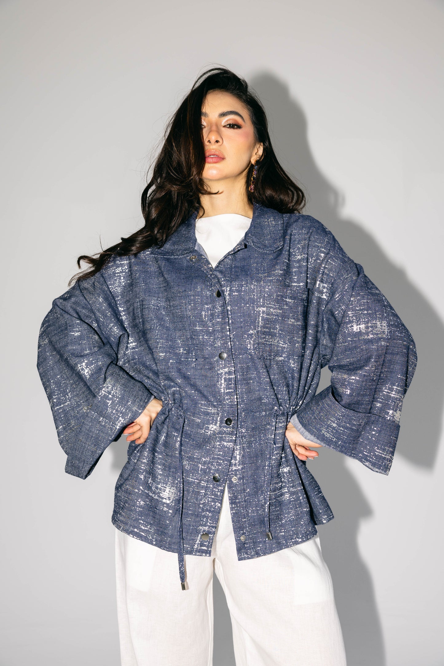 Dance All Night Denim Top