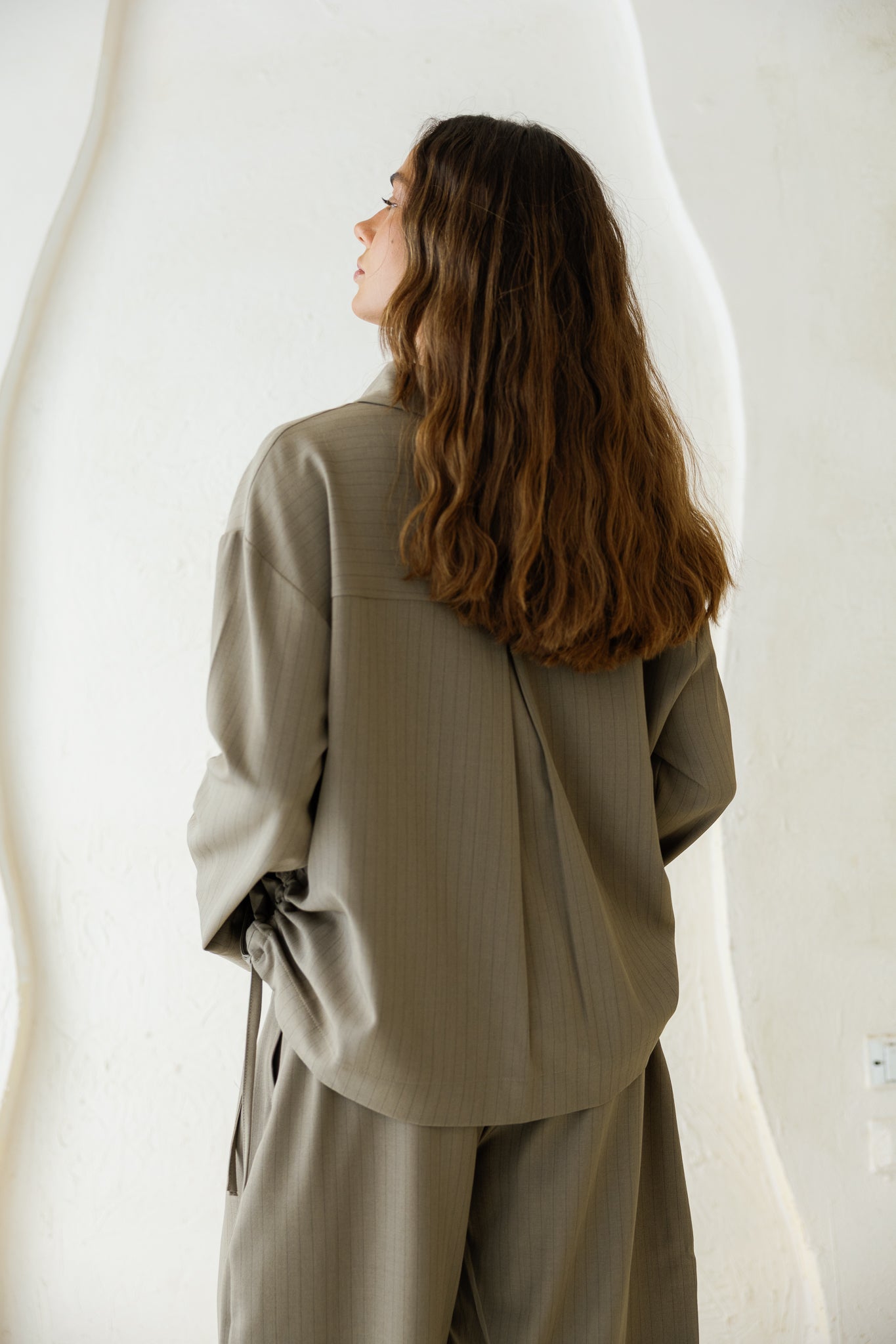Perfect Tones Striped Set - Olive
