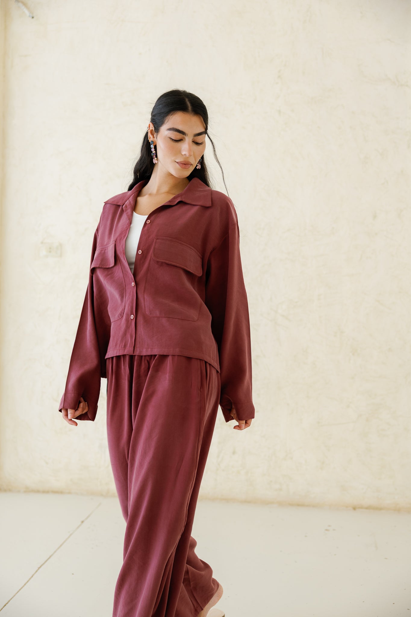 Light as a Feather Set - Burgundy