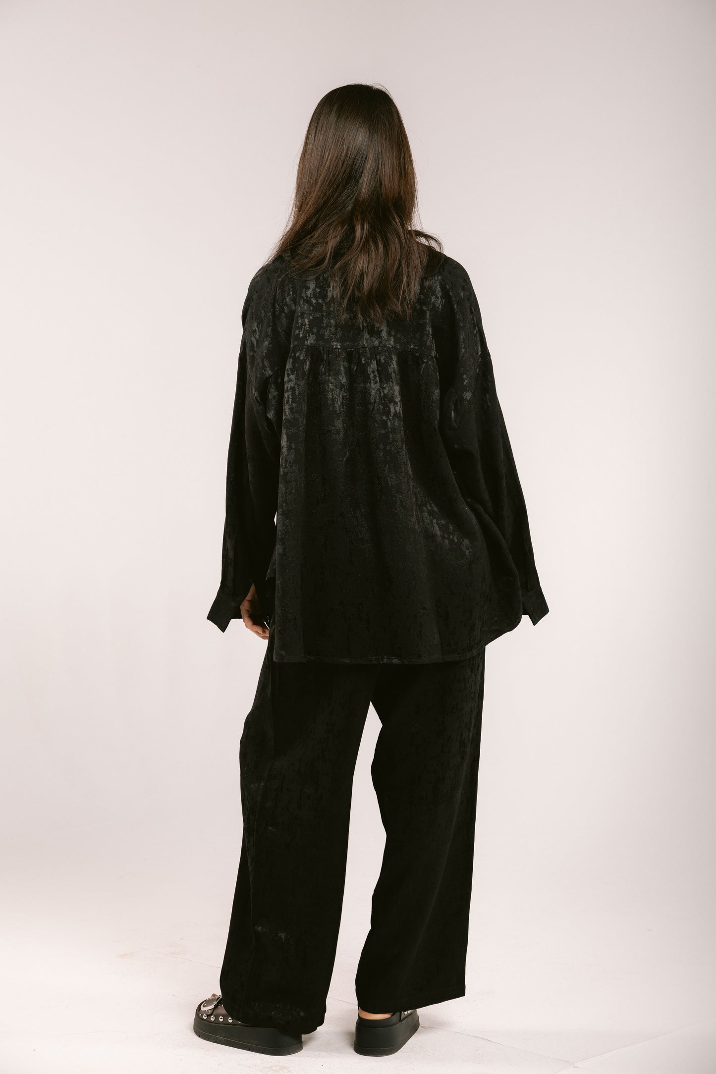 Spring Fever Linen Set - Black