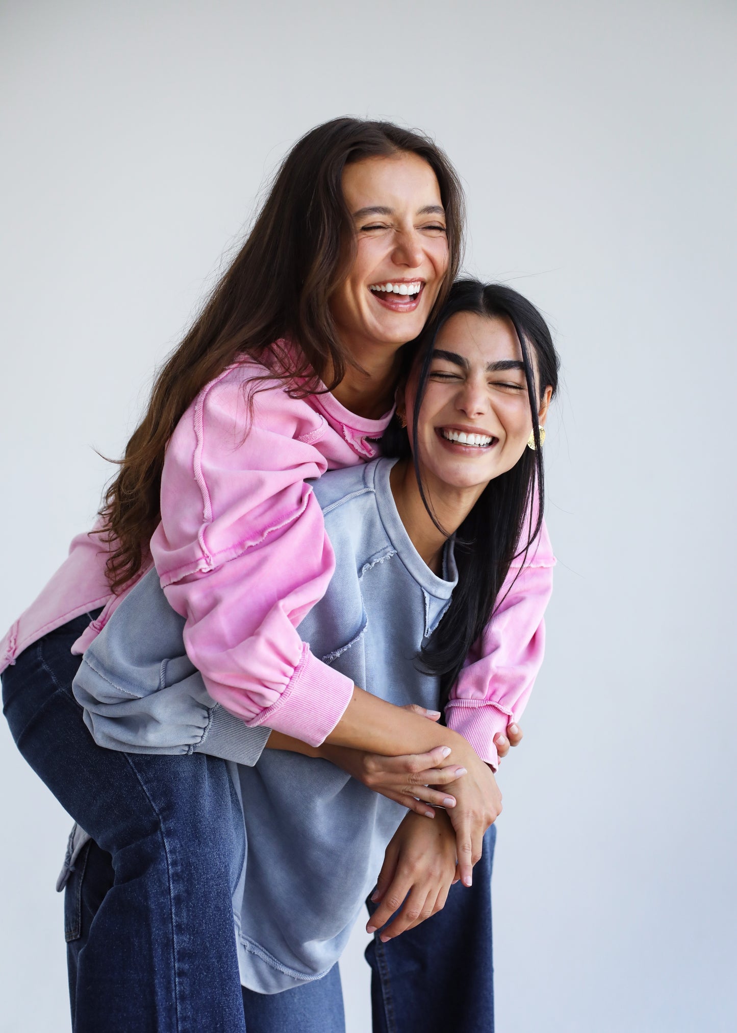 Sweet Escape Sweatshirt - Washed Pink