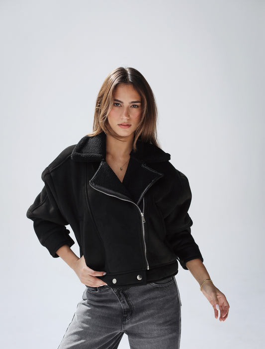 Dare To Dream Moto Jacket - Black