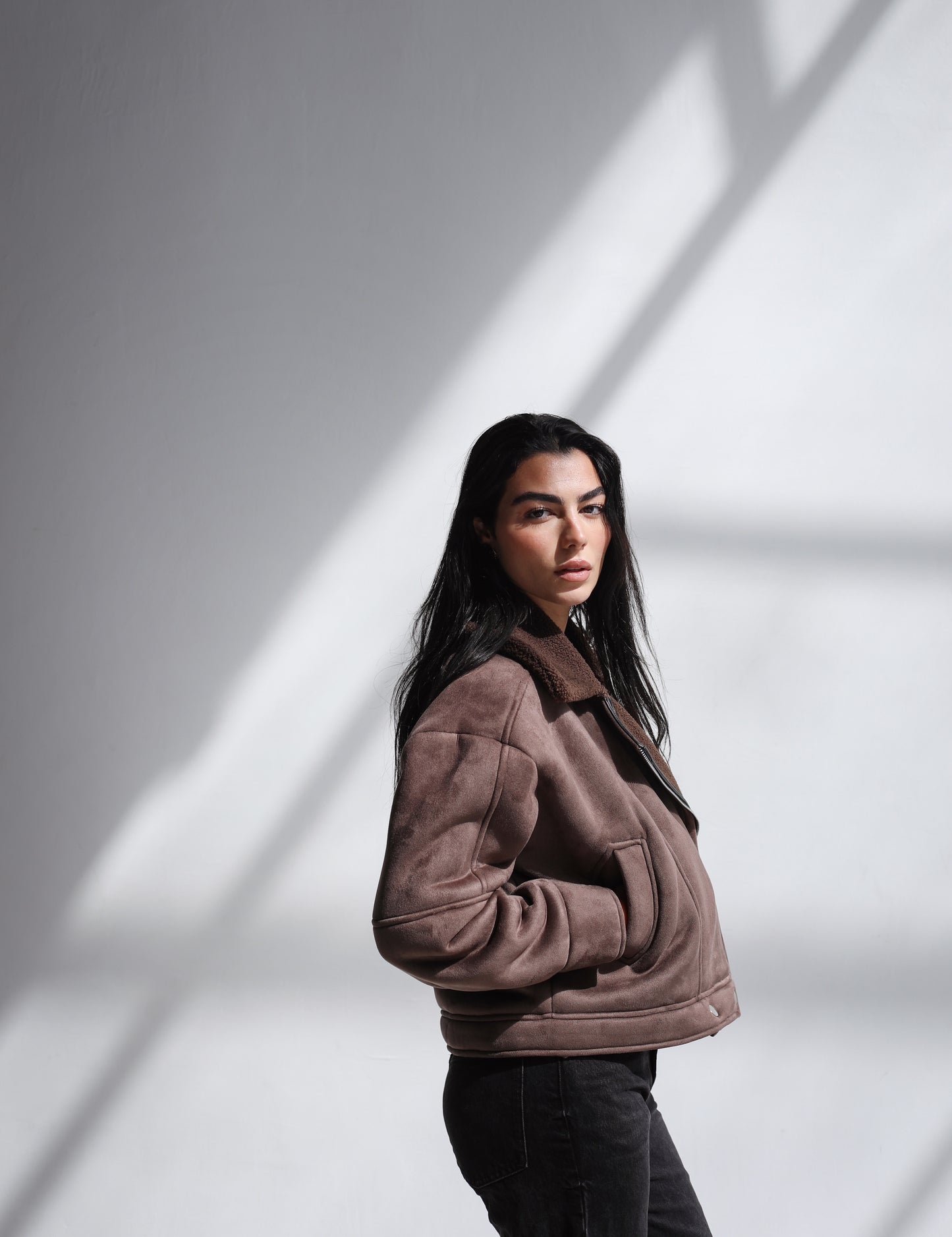 Dare To Dream Moto Jacket - Brown