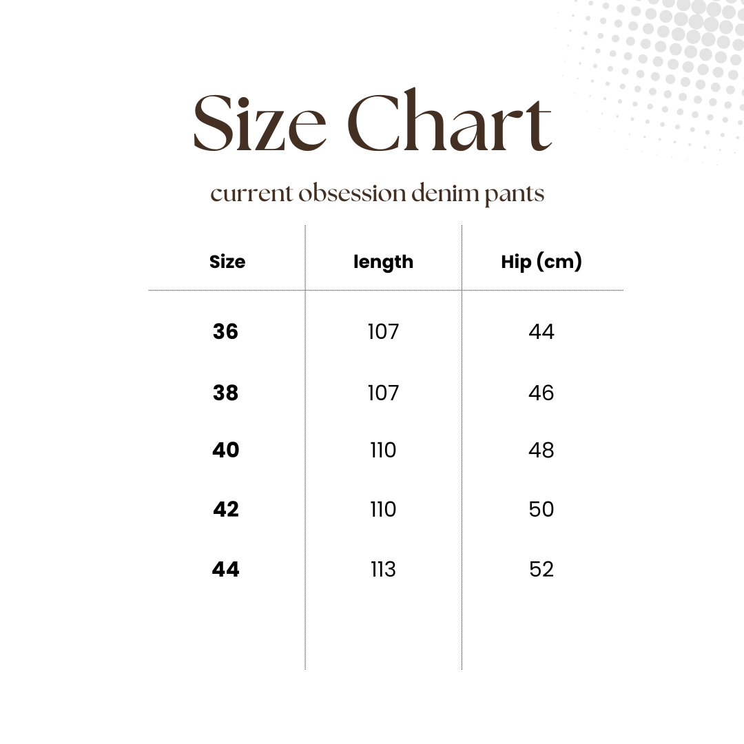 Current Obsession Denim Pants in Black